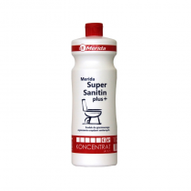 Nuodugnus sanitarinių patalpų valymas, MERIDA SUPER SANITIN PLUS +, 1 l