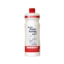 Sanitarinių patalpų valymas, MERIDA NANO-SANITIN PLUS +, 1 l