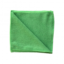 Valymo audinys iš mikrofazės, žalias
