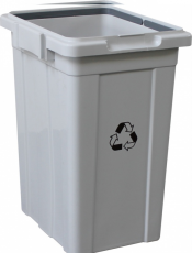 Plastikinis konteineris smulkių atliekų rūšiavimui (be dangčio), 33 l